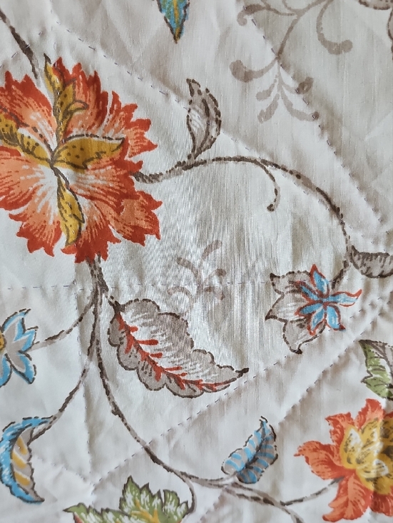 Colorful Geometric Star Patchwork Throw - Picture 9 of 13